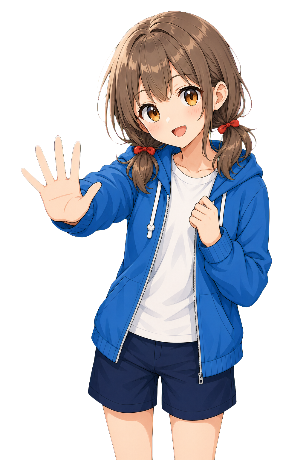 受診の目安を案内するミナ